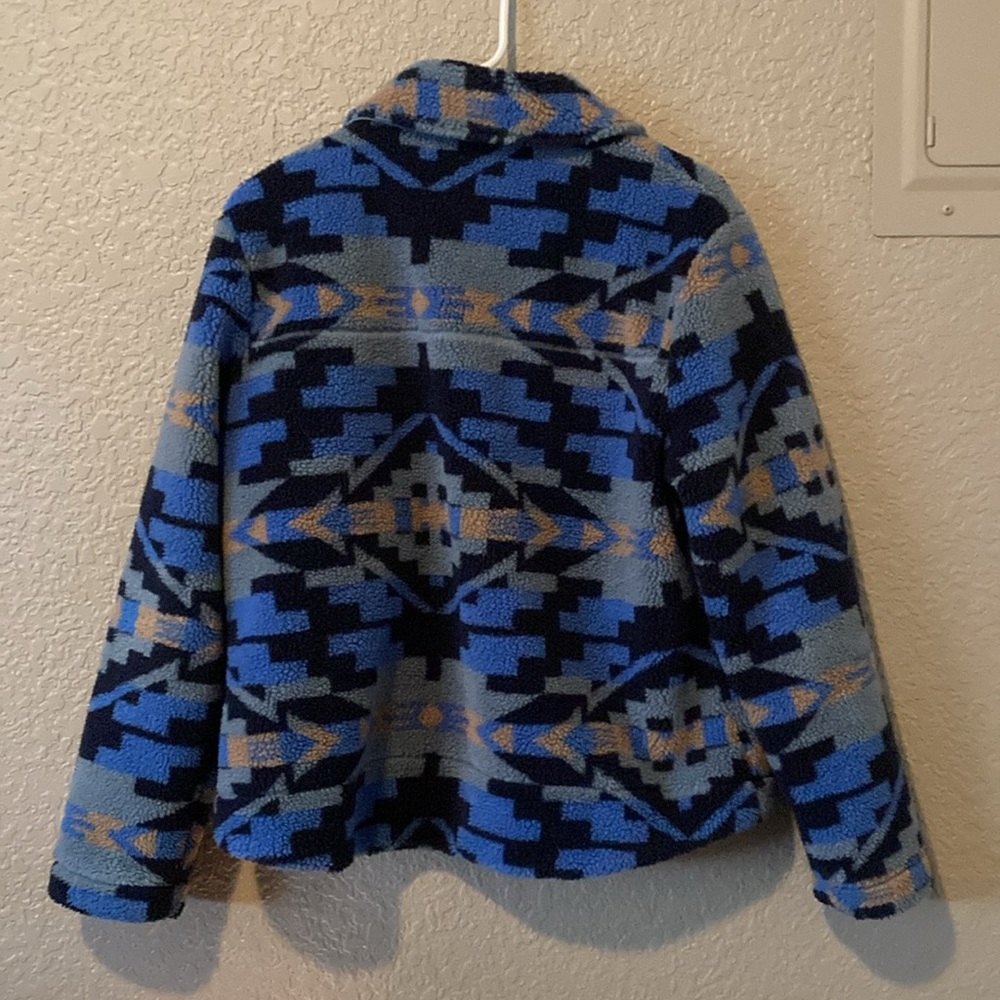 Pendleton Sherpa Aztec blue jacket - Picture 2 of 3